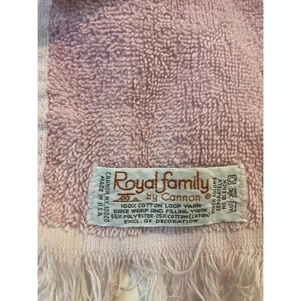 Royal Family by Cannon Vintage 100% Cotton Dish Cloth